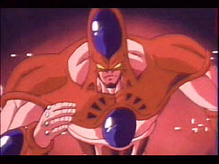 Dr. Raichi's monster attacks Goku