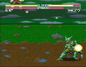 Cell prepares a KameHameHa